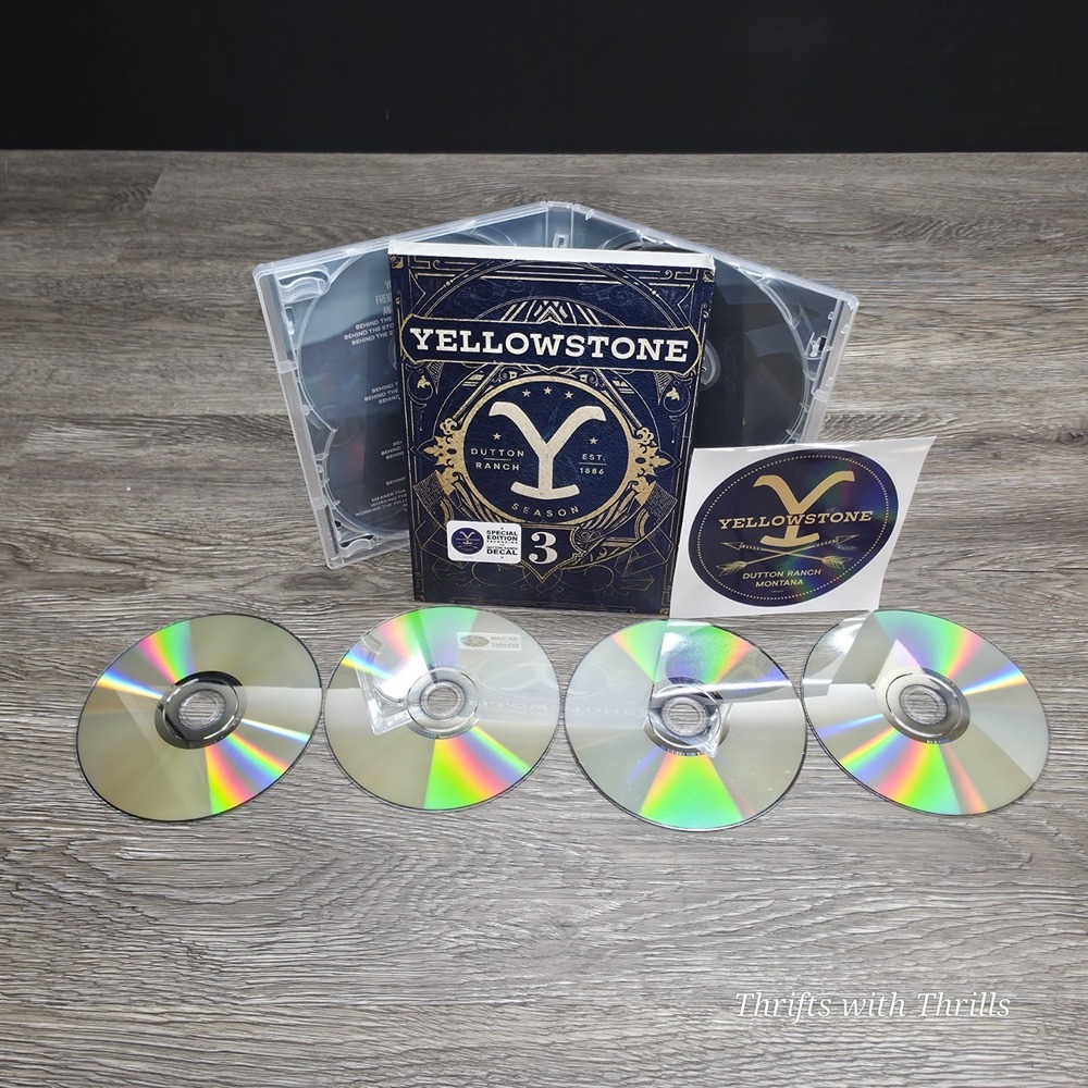 Yellowstone: Season 3 (DVD, 2020) - Picture 11 of 16